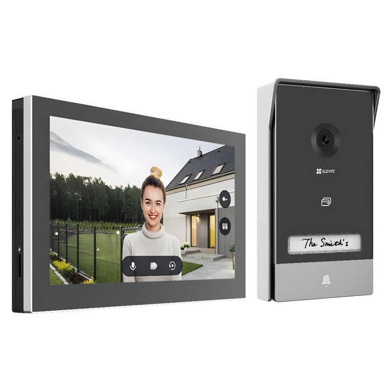 HP7 Smart Ezviz Intercom with monitor and lock opening function