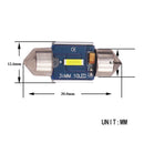 SV8.5 car bulb 5000K, 12 - 24V CANBUS 30mm, 800lm