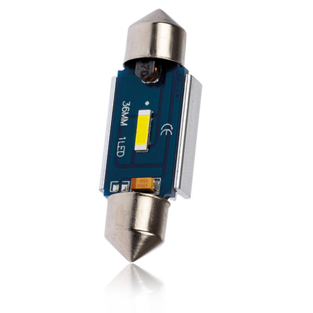SV8.5 car bulb 5000K, 12 - 24V CANBUS 38mm, 800lm