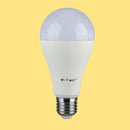 E27 15W(1250Lm) LED-lambi V-TAC SAMSUNG, 5 aastat garantiid, A65, soe valge valgus 3000K