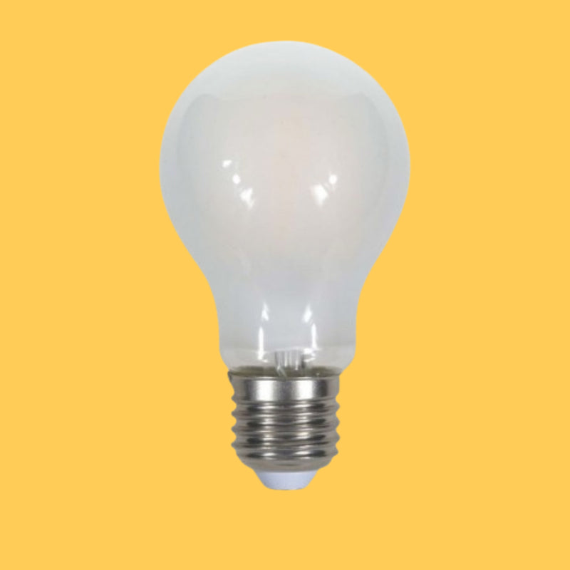 E27 5W(600Lm) LED Bulb Filament matte, A60, V-TAC, warm white light 2700K
