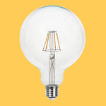 E27 10W(1055Lm) LED Filament Glödlampa, G125, IP20, V-TAC, varmvitt ljus 3000K