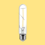 2W(200Lm) LED-lampa Filament, V-TAC, IP20, T30, varmvitt ljus 3000K