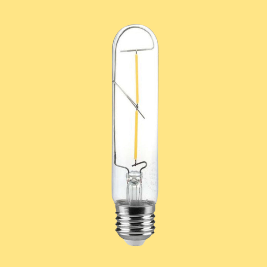 2W(200Lm) LED-lampa Filament, V-TAC, IP20, T30, varmvitt ljus 3000K