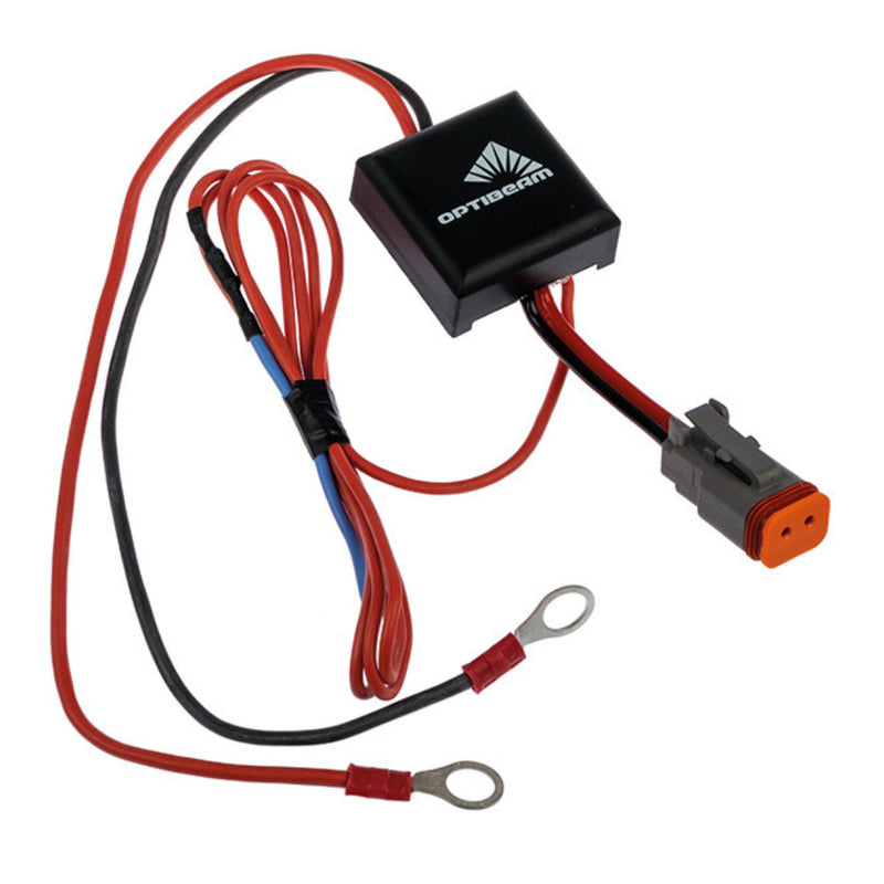 12/24 V, Deutsch DT2 contact connection - the fastest way to connect additional lights, compatible with the CAN bus, protection against corrosion. 12V: 200W, 24V: 400W