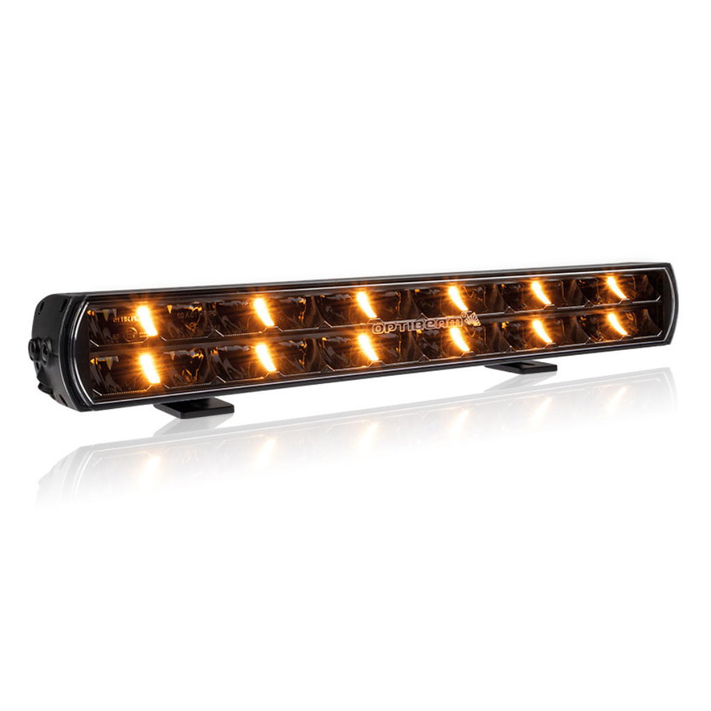 25000Lm 9-36V OPTIBEAM Super Captain Dual 600 Special garais papildlukturis, IP68, R112, R10, garantija 3 gadi, auksti balta gaisma 5000K