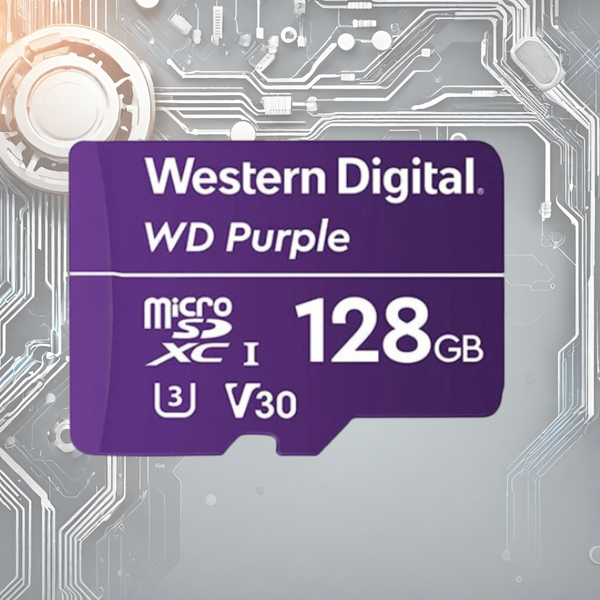 MicroSDHC memory card 128GB WD Purple