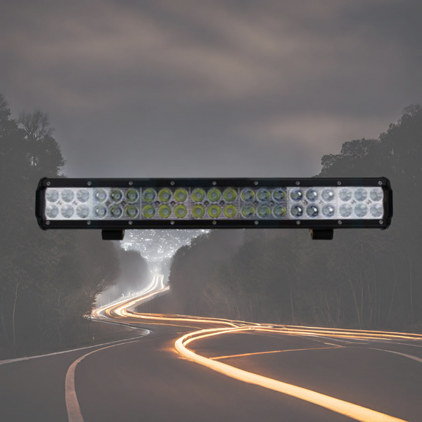 126W(8820Lm) 10-30V 42 LED CREE long auxiliary light 500x110x60mm, IP67, cold white light 6000K