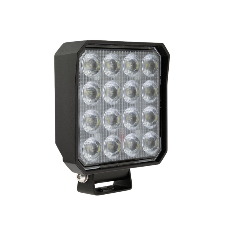 11-32V 4200Lm 16 LED darba lukturis, IP68, 105.00 x 127.00 x 37.00mm, auksti balta gaisma 6000K