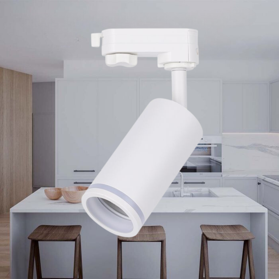 GU10 LED-ljusramp, V-TAC, IP20, vit