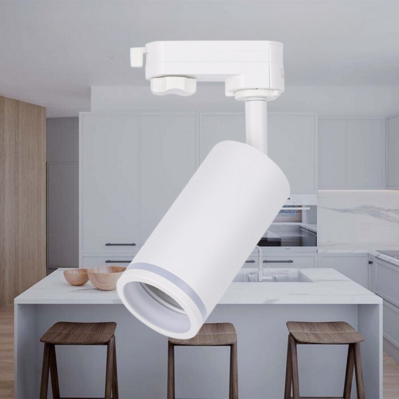 Светодиодный трековый светильник GU10, V-TAC, IP20, белый