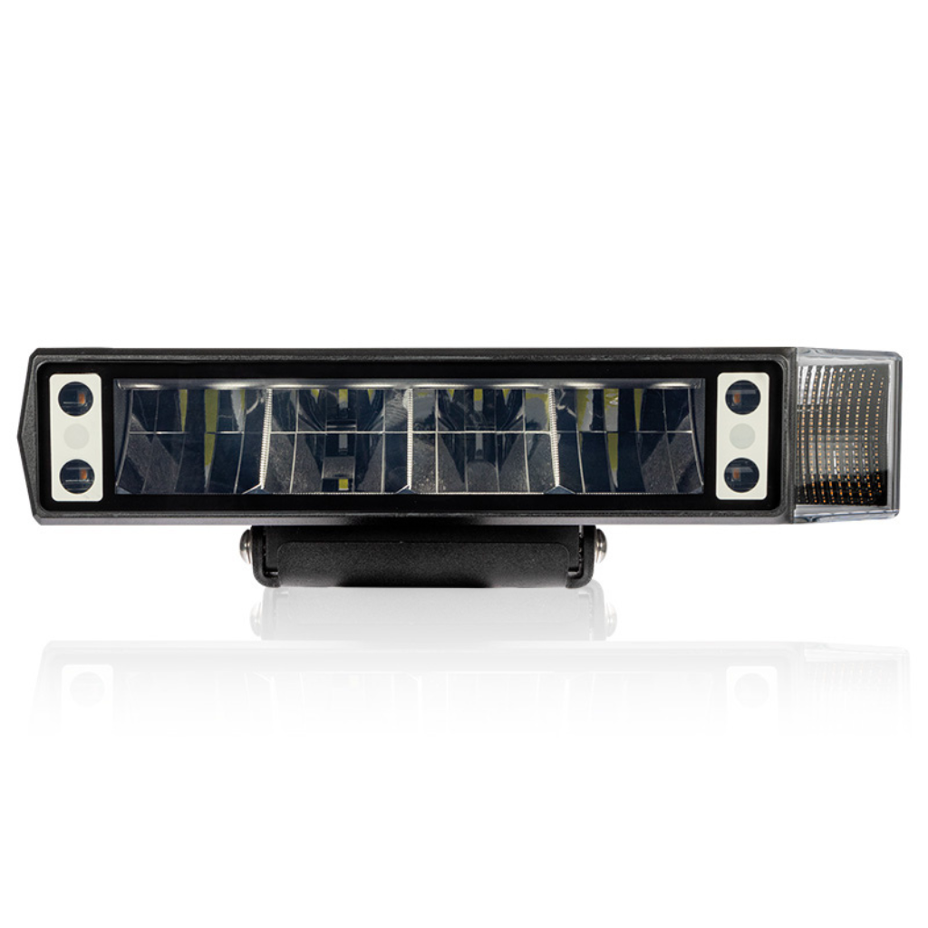 6-30V 1800/3600Lm OPTIBEAM AURA LED priekšējais lukturis, IP68, IP69K, 6-pin DT, ECE R148, R149, R10, R65, garantija 3 gadi, auksti balta gaisma 5000K