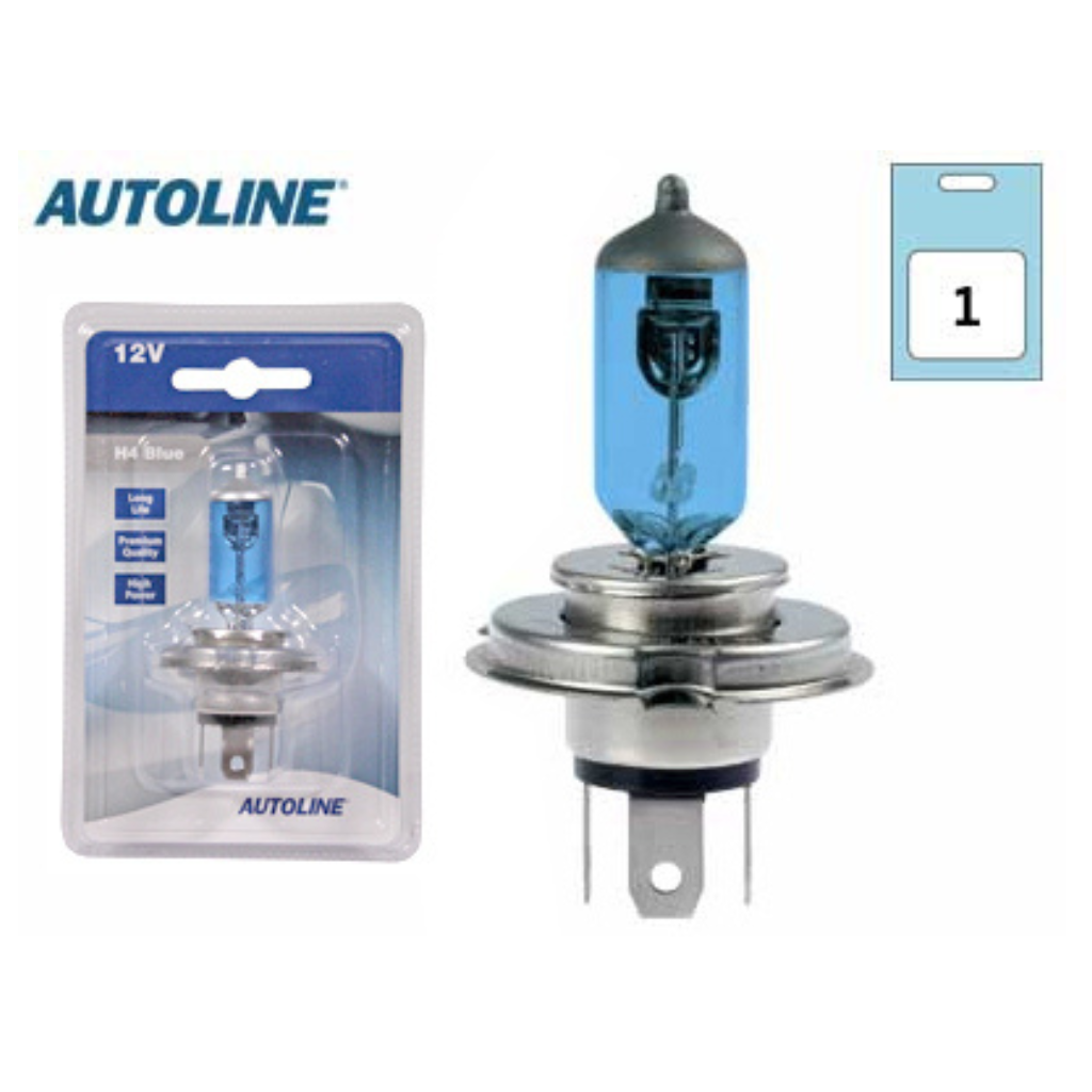 12V 60/55W, Blue, blister Halogēnā auto spuldze, P43t