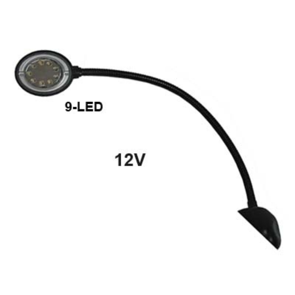 Микропереключатель внутреннего освещения 12V 9 LED