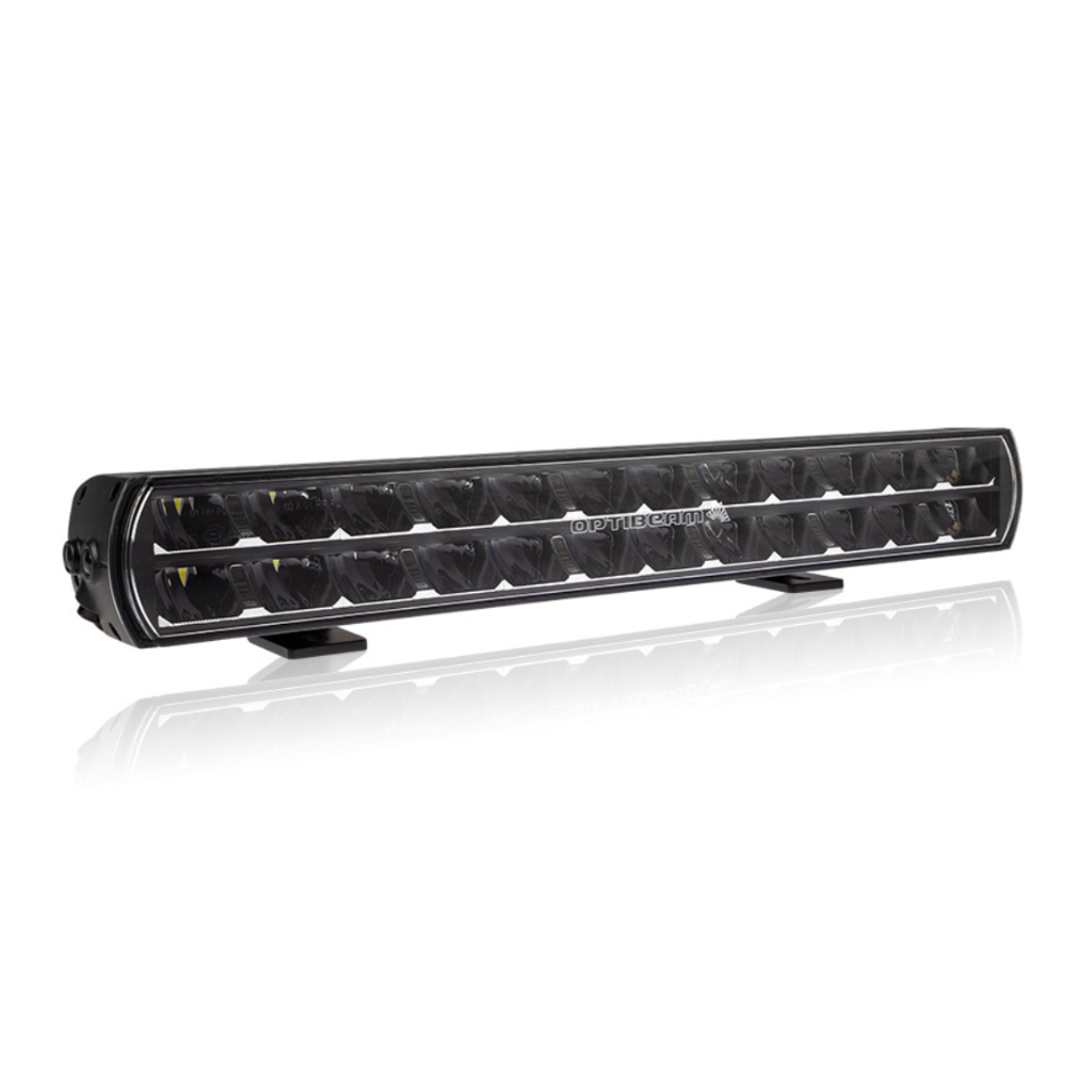 9-36V (25000Lm) OPTIBEAM Super Captain Dual 600 linjär arbetsbelysning, IP68, R112, R10, kallvitt ljus 5000K, 525/68/80 mm