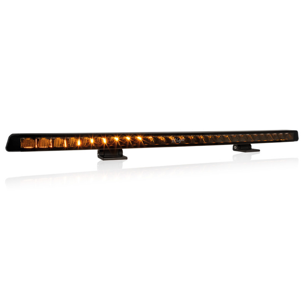 162W, 9-36V 14600LmW-LIGHT Surge Super Slim 30 LED garais papildlukturis, IP68/69K,  R148, R149, R10,  auksti balta gaisma 5000K