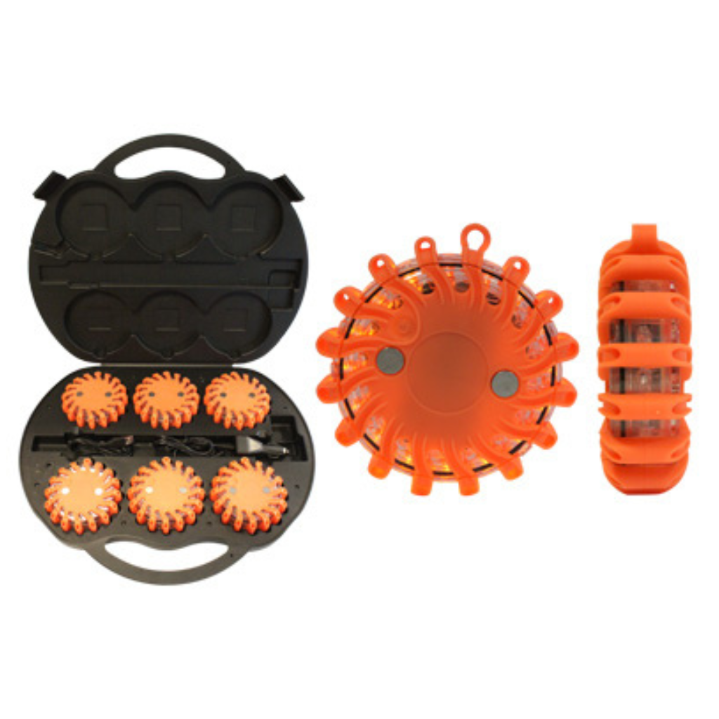 Rechargeable LED warning beacon kit