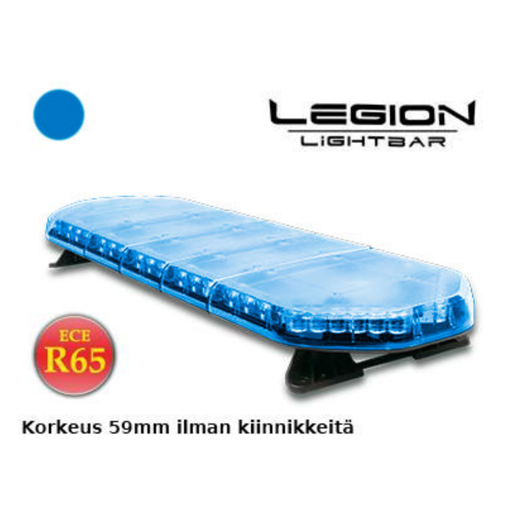 Sinine LED vilkuv valgus, 8 erinevat vilkuvat programmi. Pinge: 12-24V