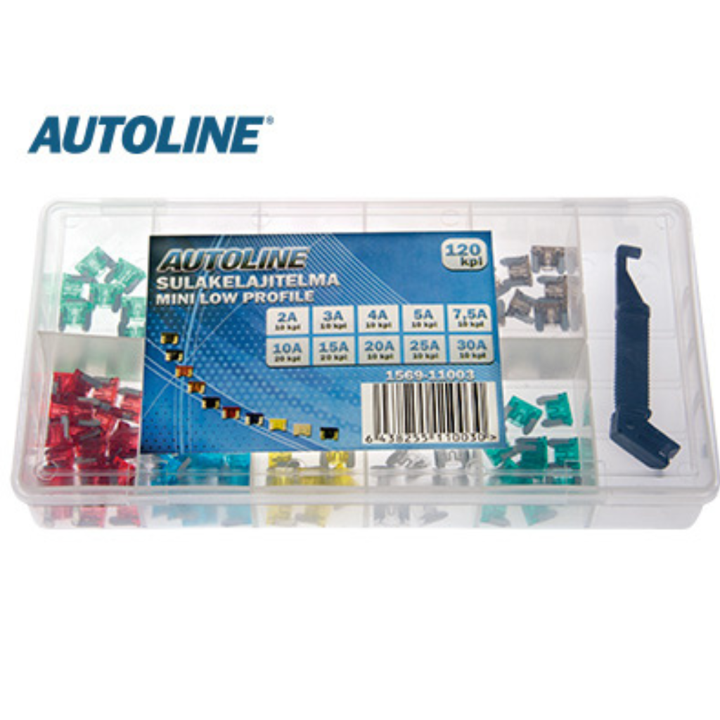 AUTOLINE Drošinātāju komplekts