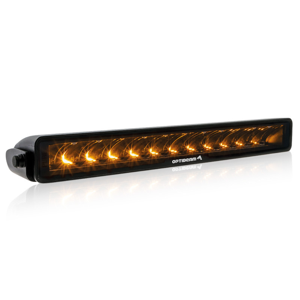 9-48V 13400Lm OPTIBEAM PURE 335 LED linjär hjälplampa, R148, R149, R10 kallvitt ljus 5000K