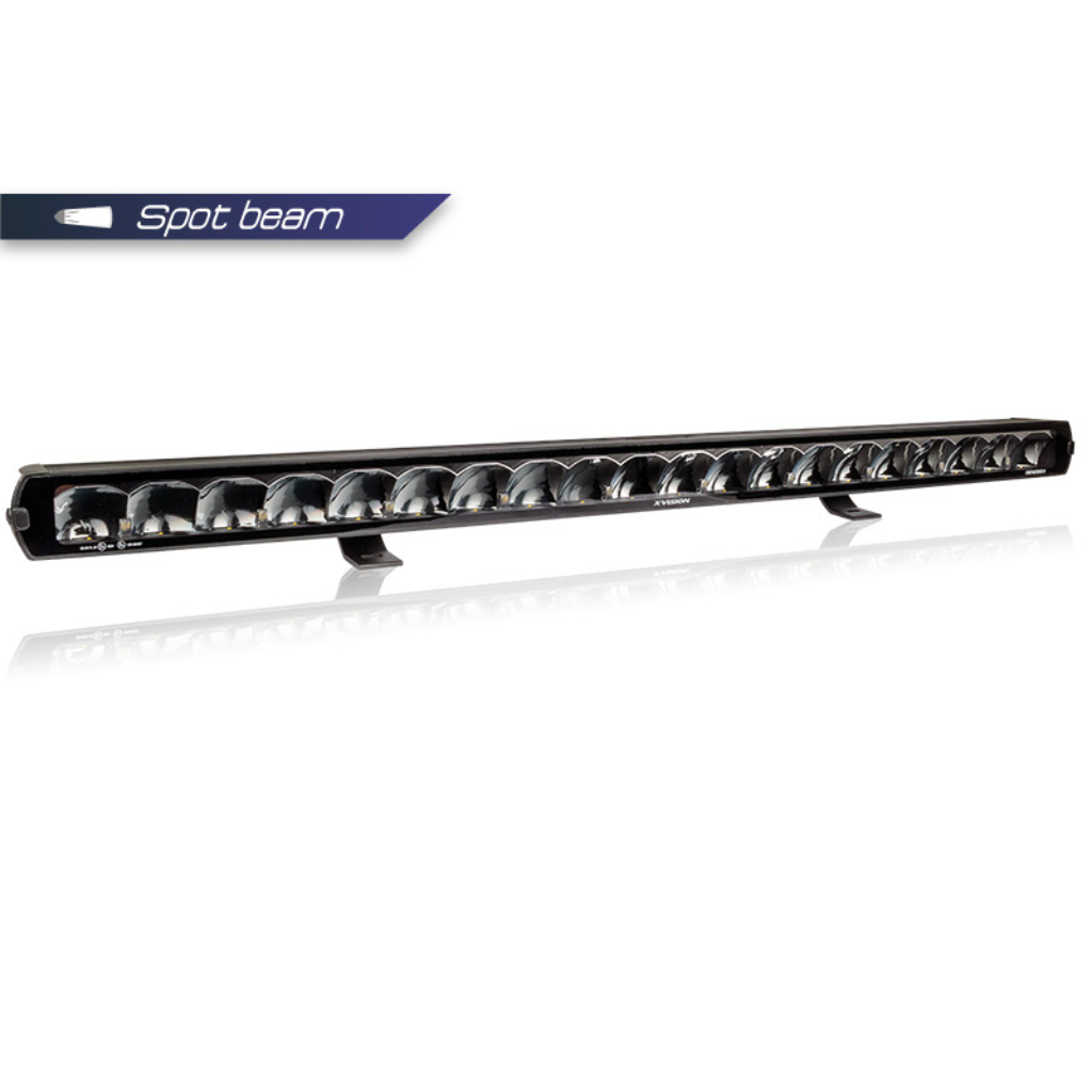 9-36V 14800Lm X-VISION Genesis II 1300 Spot beam LED papildlukturis, R10, R112, garantija 5 gadi, neitrāli balta gaisma 4700K