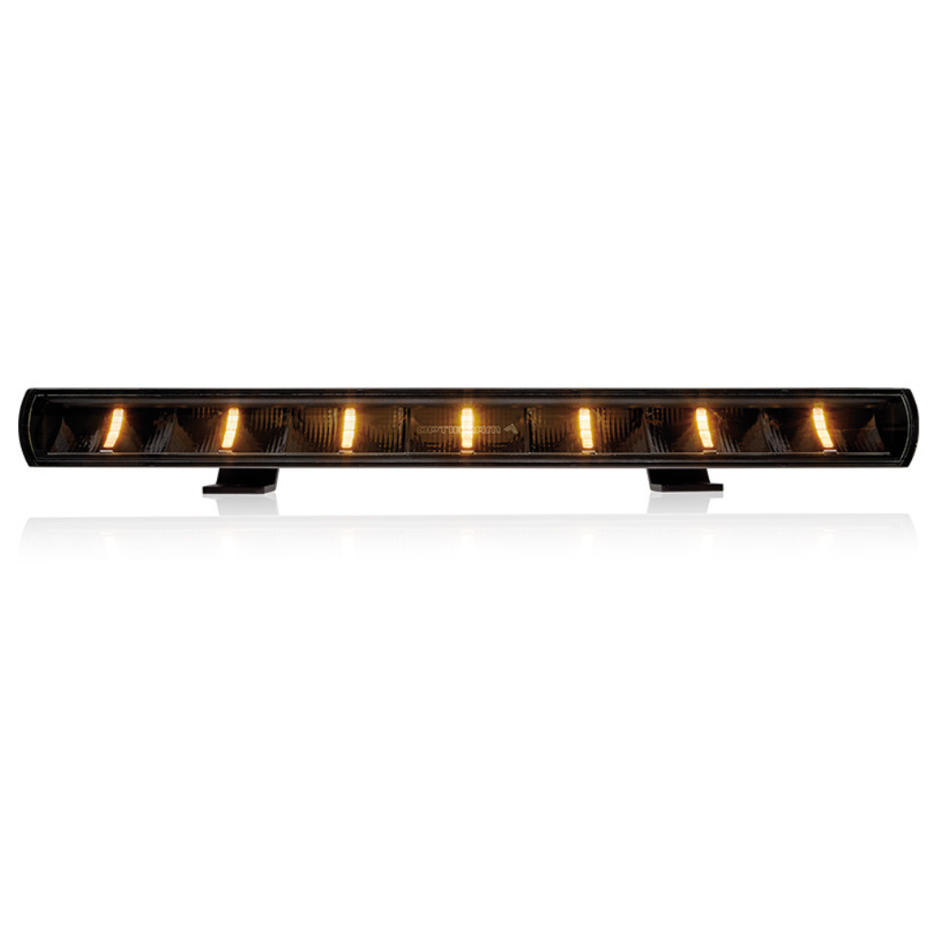 9-36V 10400Lm OPTIBEAM Super Captain One 600 izliekts papildlukturis, 2-pin DTP, vads 2,20 m, 532.00 x 47.00 x 65.00mm, garantija 3 gadi, auksti balta gaisma 5000K