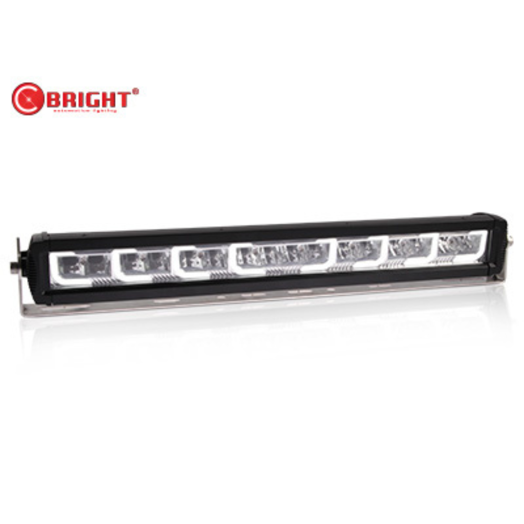 12-24V 128W 9000Lm C-BRIGHT Challenger C-Type led papildlukturis, IP67, auksti balta gaisma 6000K
