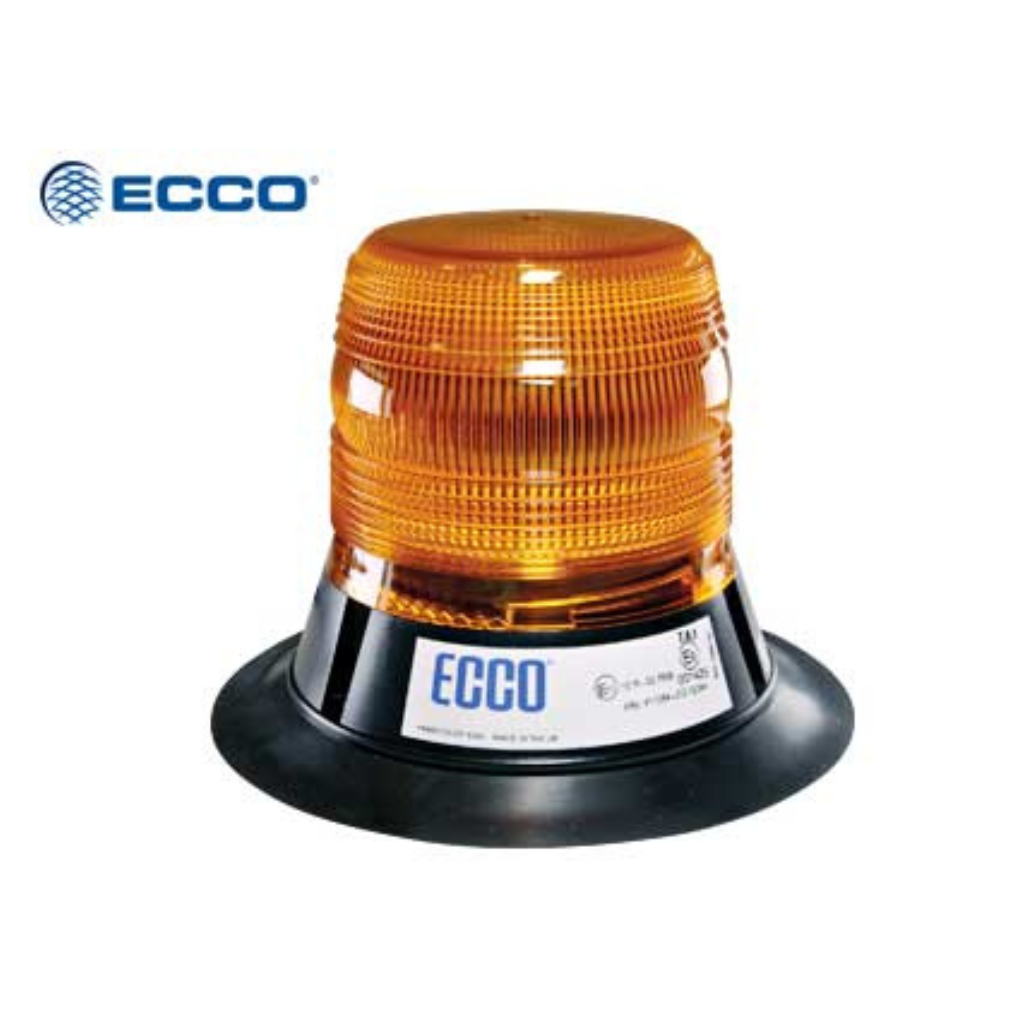 ECCO 10-30V LED-signallampa, 156x120mm, gul, magnetfäste, senaste LED-tekniken, innovativ lågprofildesign, inkl. permanent funktion (alla lysdioder tända). ECE R65, strömförbrukning endast 0,36-0,72A