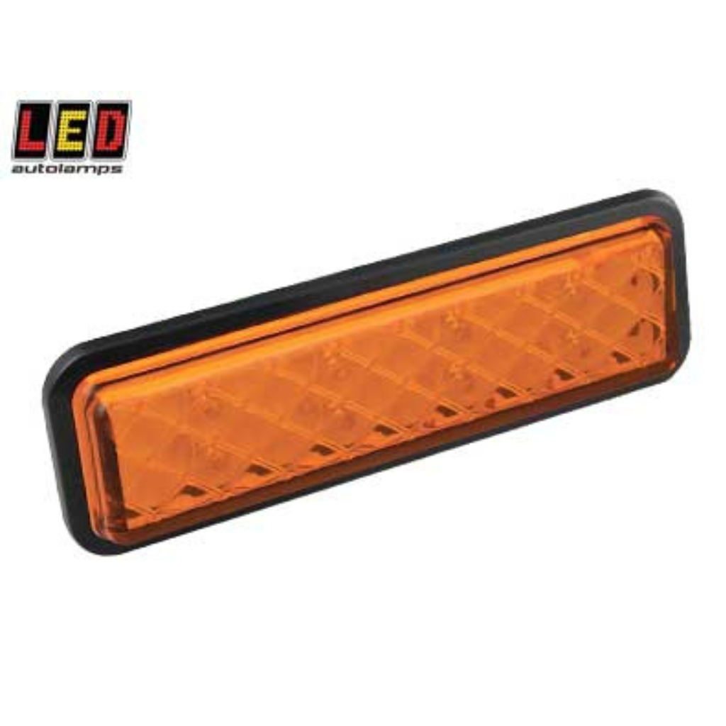 12-24V LED AUTOLAMPS LED tagumine udutulelatern, 145x48x20mm