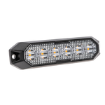 TRUCK VISION LED strobo gaismeklis 12/24V, IP6K9K, ADR, ECE R65 TA1 SF, ECE R10, SAE C1&C2, SAE J595 Cl. 1