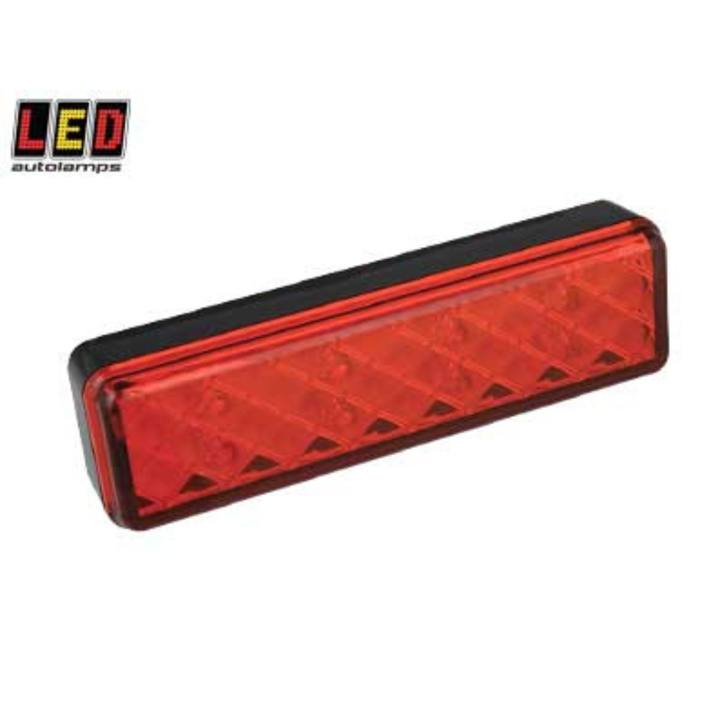 12-24V LED AUTOLAMPSLED aizmugurējais miglas lukturis, 135x38x24mm