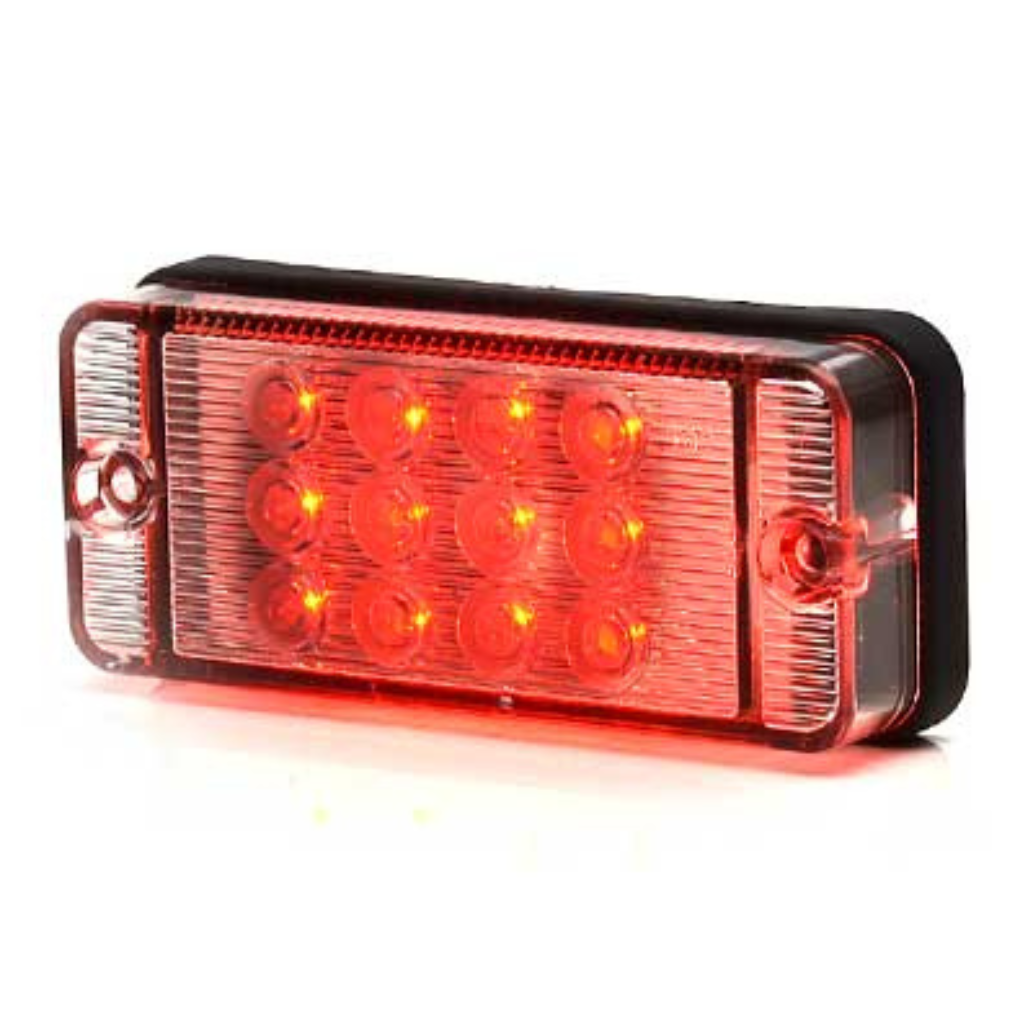 12-24V LED fog light, 107.4 x 46.7 x 23 mm