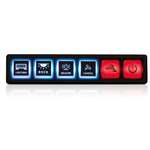 OPTIBEAM 12-24V 60A Control Panel Kit with 4 functions