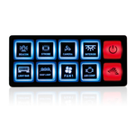 OPTIBEAM 12-24V 60A Control Panel Kit with 4 functions