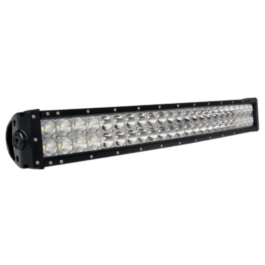 LED light bar, curved, 144 W / 8000 lm, 9–32 V, IP67, combo