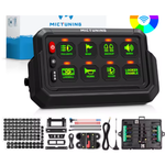 Universāls vadības panelis 12 pogu 12V-24V, bezvadu, regulējams RGB krāsu spilgtums automašīnām, bezceļu kravas automašīnām,