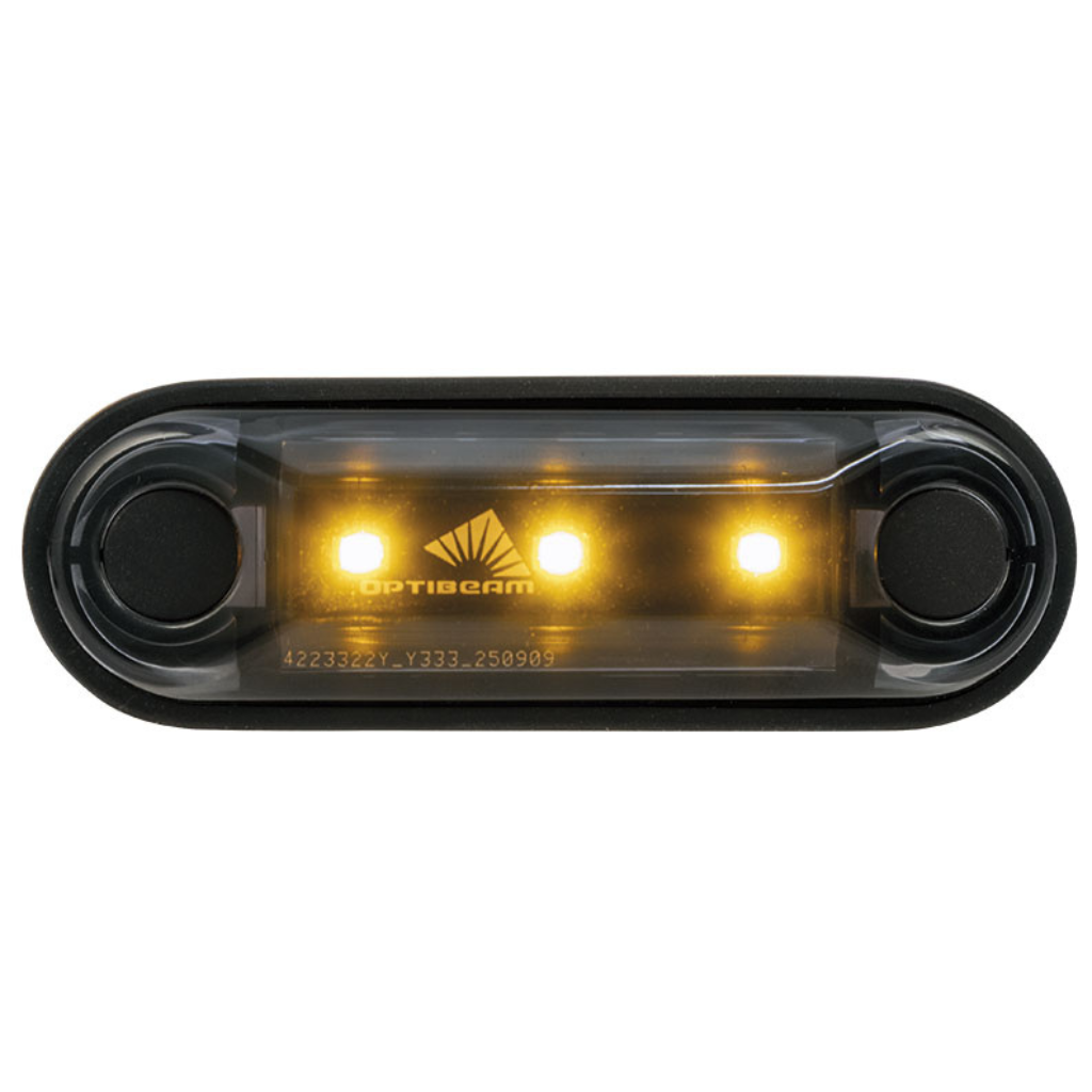 OPTIBEAM LED pozīcijas gaisma, dzeltena