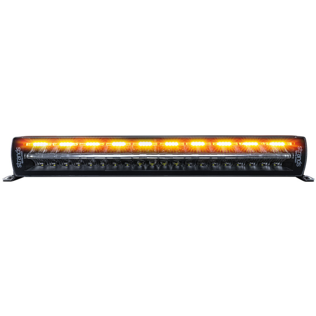 STRAND 200W(16000Lm) 9-35V LED hoiatus/kaugvalgustus, IP67/69K, 562,00 x 76,00 x 71,60 mm, 2,5m pikkune juhe, 22"
