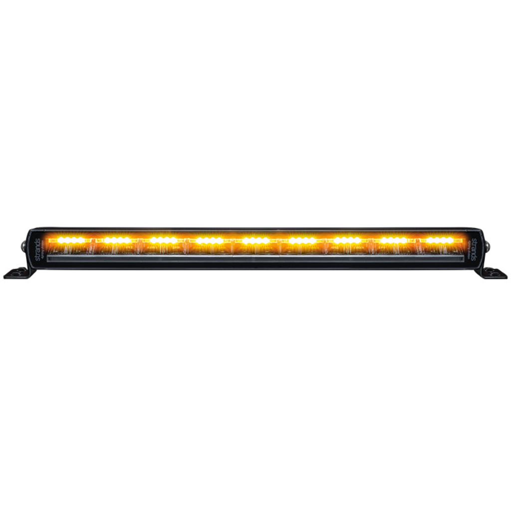 STRANDS 90W(7560Lm) 9-35V LED-varningsljus, IP67/69K, 504,60 x 45,00 x 55,00 mm, kabel 2,5m, 20"