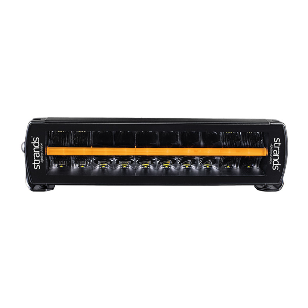 STRANDS Siberia DR 12" – LED-ramp, 60 W / 8000 lm, 10–40 V, IP67/69K, ECE R112/R10, 31 cm