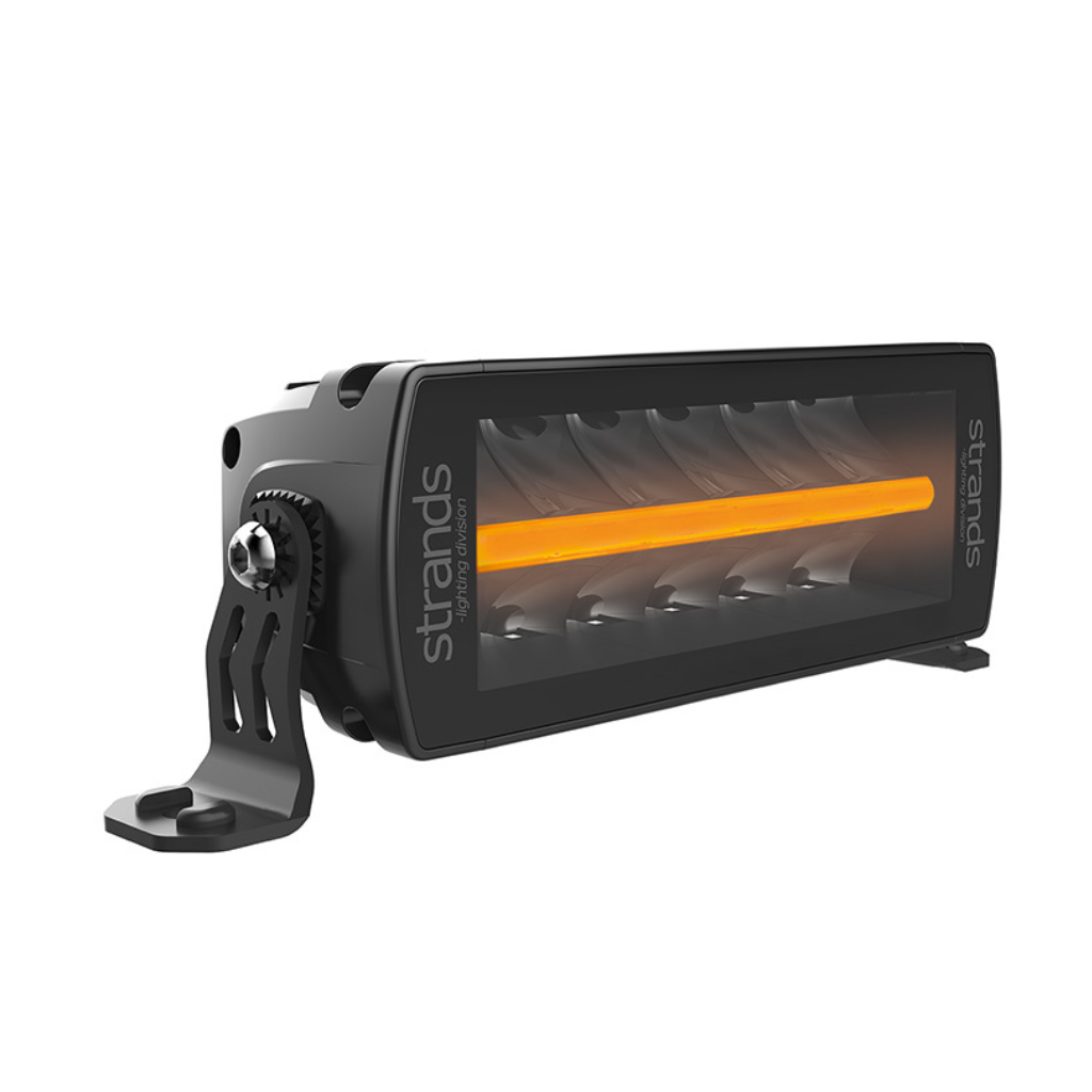 STRANDS Siberia DR 8" – LED-ramp, 60 W / 4800 lm, 10–40 V, IP67/69K, 21 cm