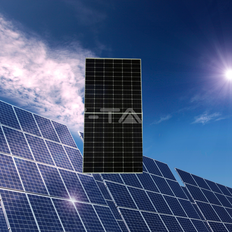 Izņemšana veikalā_TIER1 550W (maksimāli 42.5V) Saules panelis, izmērs 2279x1134x35mm, 29kg, iekļauti MC4 konektori, zīmols V-TAC, garantija 10 gadi