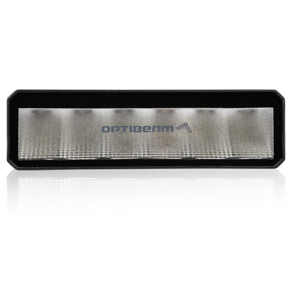 OPTIBEAM SlimX – LED arbetsbelysning, 6 LED / 4800 lm, 9–36 V, IP68, ECE R10, CISPR25 klass 3, fyrkantig