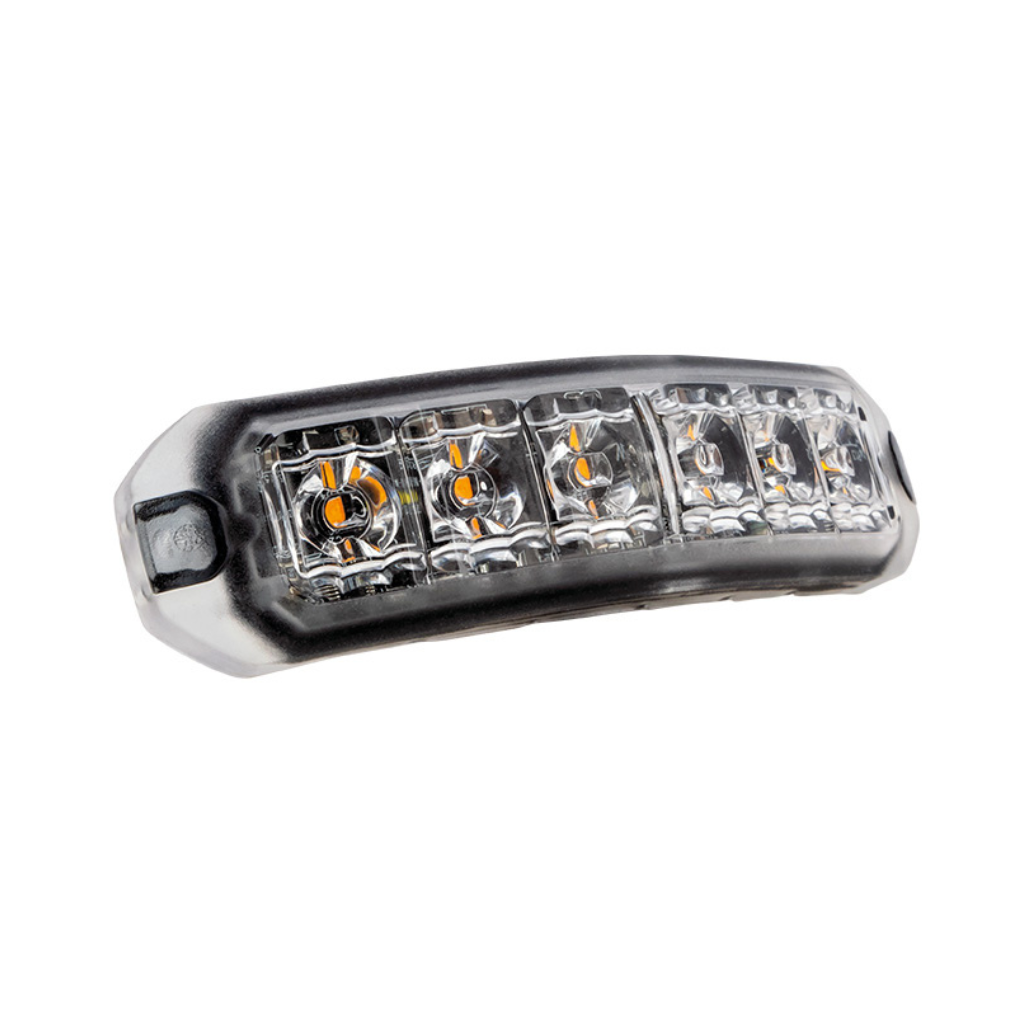 12-24V OPTIBEAM FLEX LM6 6 LED darba lukturis, IP67, ECE R65 Class 2, ECE R10, SAE J595 Cl.1, SAE J845 Cl.1, CISPR25 Cl.3, CA13, zils