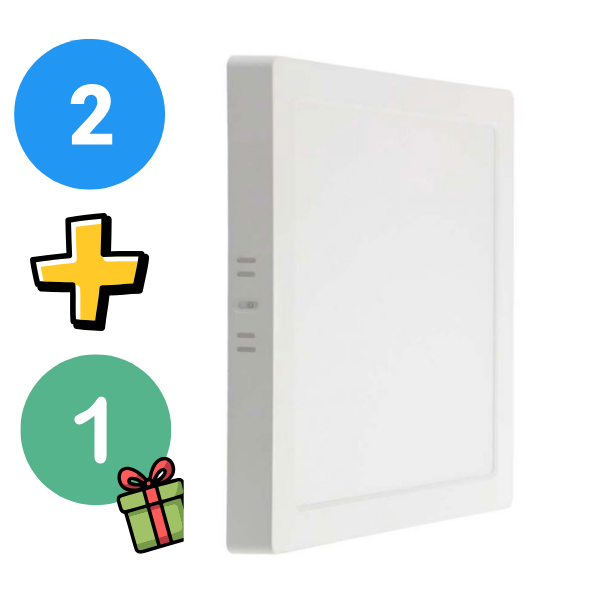 12W(1200Lm) LED panel, IP20, V-TAC SAMSUNG, white, neutral white 4000K