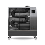 Veltron DHOE-120 infrasarkanais dīzeļsildītājs ar Wi-Fi, 14 kW, apsildāmā platība 55–88 m², 30 l tvertne, LCD skārienekrāns un tālvadība