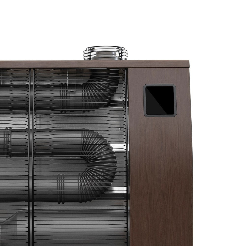 Veltron DHOE-120 infrasarkanais dīzeļsildītājs ar Wi-Fi, 14 kW, apsildāmā platība 55–88 m², 30 l tvertne, LCD skārienekrāns un tālvadība