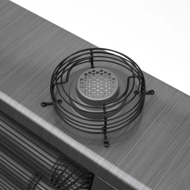 Veltron infrasarkanais dīzeļdegvielas sildītājs DHOE-150 ar Wi-Fi, 14 kW, sudraba krāsā