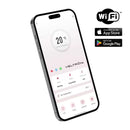 Veltron infrasarkanais dīzeļdegvielas sildītājs DHOE-150 ar Wi-Fi, 14 kW, sudraba krāsā