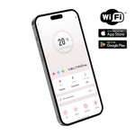 Veltron DHOE-210 infrasarkanais sildītājs, 24,4 kW, ar Wi-Fi
